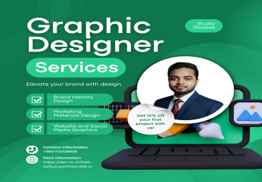 Multitalented graphic designer