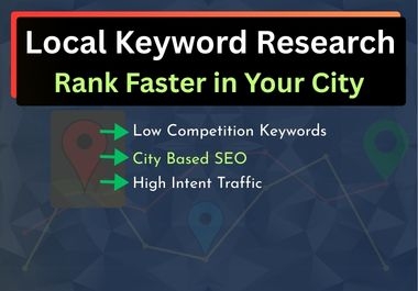 I will do powerful 20 local keyword research for your business SEO