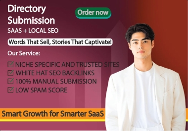 Directory Submission SAAS + LOCAL SEO