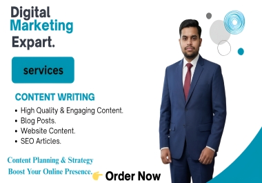 &bull I will craft SEO articles and create content Exposure strategies for you