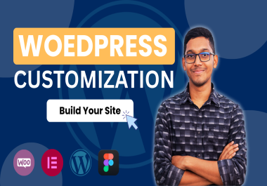 I will build Wordpress website for you