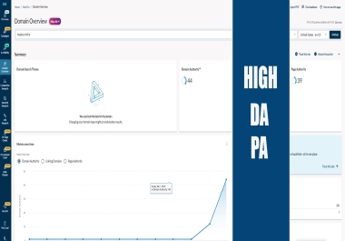 I will increase domain authority MOZ DA/PA 40+ with high quality backlinks