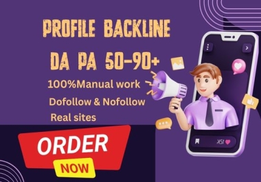 I will create 70 profile backlinks that will help improve your website&rsquo s SEO.