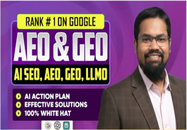 I will do website GEO SEO and LLM optimize for better AI search rankings