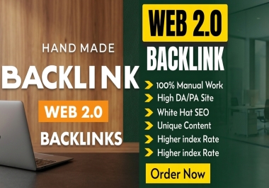 I Will provide High Quality Web 2.0 Backlinks- Affordable SEO Service Image Looking to improve