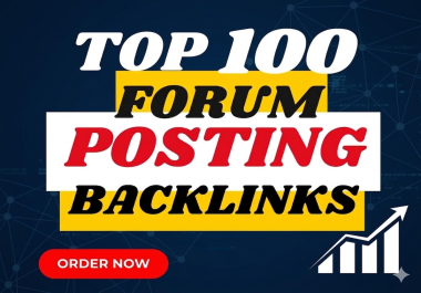 Supercharge Your SEO with 100 Manual Forum Backlinks