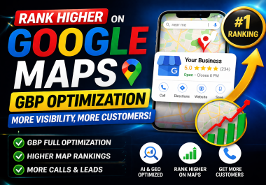 Rank Your Google Business Profile on Google Maps with AI GEO Optimization