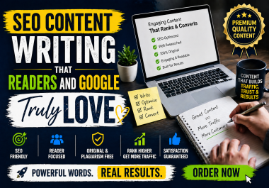 SEO Content Writing That Readers and Search Engines love