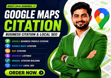 I Will Build Premium 3000 Google Maps Citations to Boost Local SEO & Google Business Profile Visibil