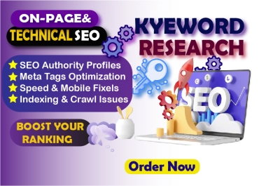 Improve your web content by conducting research and using SEO keywords.