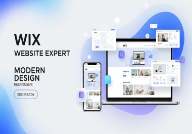 I will create a stunning Wix website,  online store,  and responsive business site