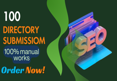 I will make 100 directory submission