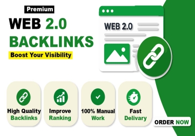 Boost your website with 100+ premeium web2.0 Backlink