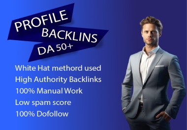 I will do 100 profile backlink building for SEO optimization