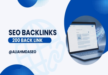 I will provide 200 General SEO Backlinks.