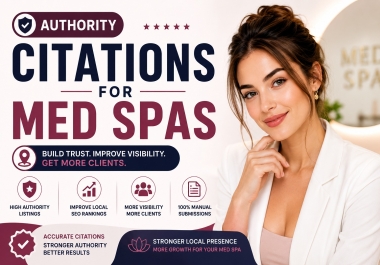 30 Med Spa Citations for Local SEO Growth
