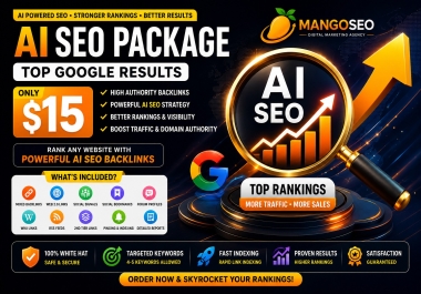 AI SEO Package - Top Google Results
