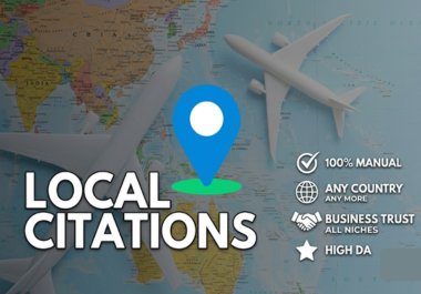 I will build high quality local citations for any niche and country