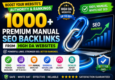 I Will Create 1000+ High Authority Web 2.0 Backlinks for SEO Rankings