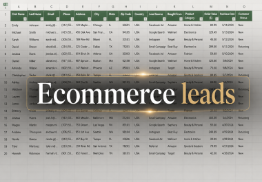 B2C Niche Targeted Leads for any Country