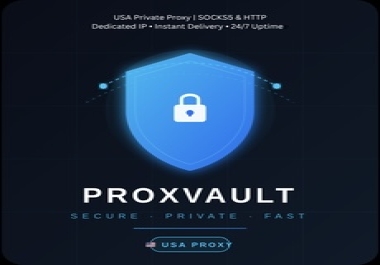 Private SOCKS5 & HTTP Proxies Dedicated IP Reliable