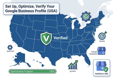 Set Up Optimize,  Verify Your Google Business Profile USA
