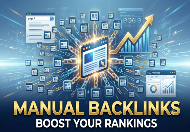 I Will Create Powerful Manual SEO Backlinks to Help Your Website Rank on Search Engines
