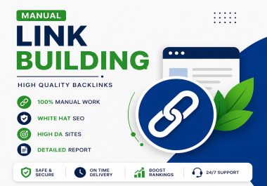 Build Quality Manual Backlinks to Improve SEO Rankings