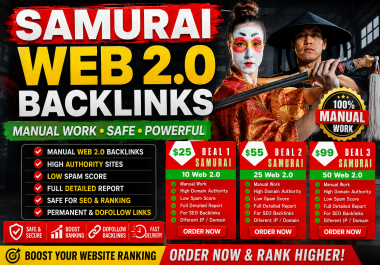 I will create high-quality Web 2.0 backlinks for faster website ranking and indexing