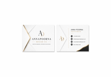 Create a Luxury Minimalist Business Card Design