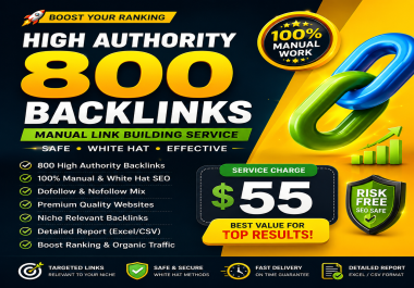 I will build 800 Manual Web 2.0 Backlinks for Powerful SEO Growth