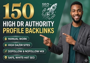 Get 150 Profile Backlinks To Boost Google Ranking
