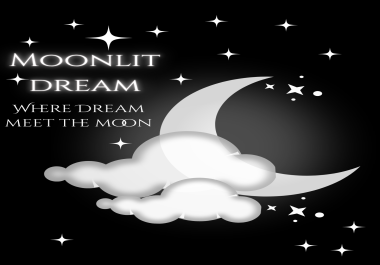 I Will Design a Dreamy Moonlight Wall Art Poster