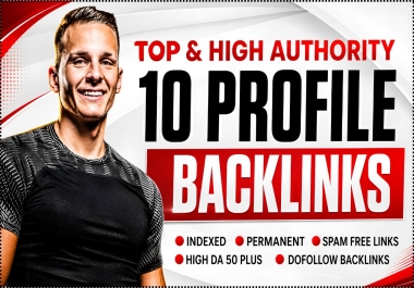 Rank with 10 Permanent Profile Backlinks