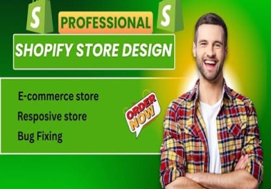 Shopify store Design or Redesign and Product upload
