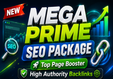 Top Page Booster - Mega Prime SEO Package High Authority Backlinks