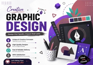 I will provide you Any Professional Graphics Design Service For your business
