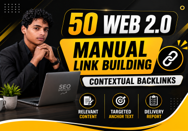 I Will Create 50 Manual Web 2 0 Backlinks