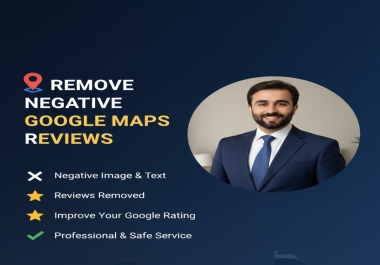 I Will Remove Fake,  Spam & Policy-Violating Google Maps Reviews Professionally