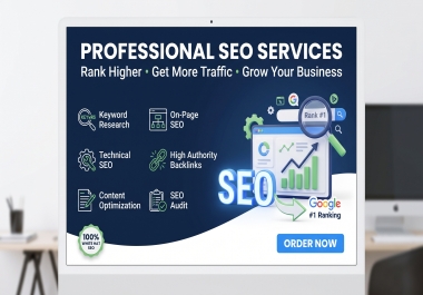 SEO Professional Services-Boost rankings and traffic organically