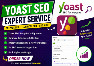 I Will Setup and Optimize Yoast SEO for Your WordPress Website