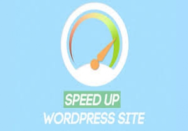 I will speed up your WP blog