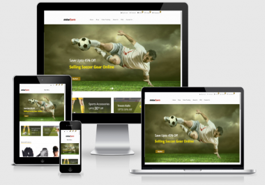 Established Sports eCommerce STORE 200 Profitiable Website Business - Dropship