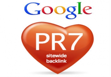 Selling a PR7 sitewide link in sidebar
