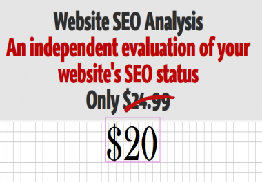 Get a website seo analysis report for your local business site US - Canada - UK - Austrailia Only.