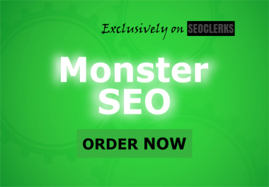 BRUTAL 30 Days Monster Seo - 10000 Backlinks