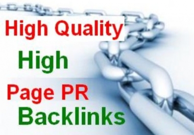 100 PR1 - PR4 Actual Page backlinks through Blog comments