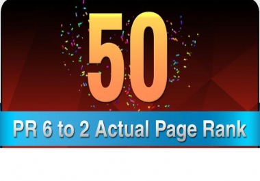 make 50 Manual DoFollow Blog Comment Actual Page Rank 6 To 2