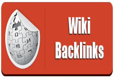 Get 500 Wiki backlinks service mix profiles & articles