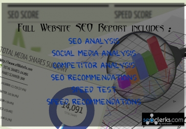 Full SEO Reports for better rankings